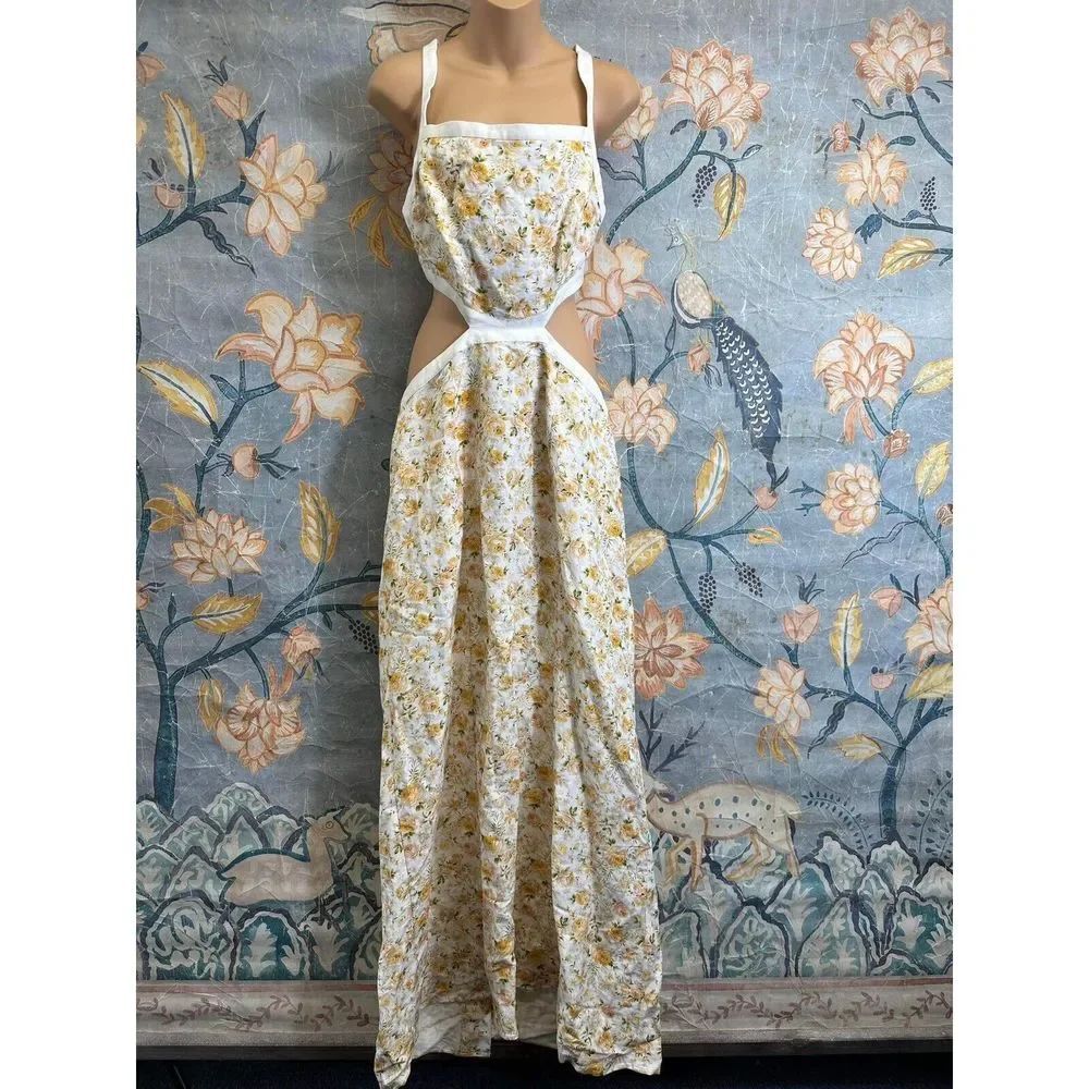 Anthropologie Significant Other Sleeveless Floral Maxi Dress - Picture 11 of 14